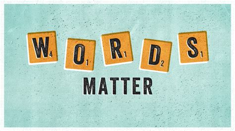 Words Matter Sermons First Church Melbourne