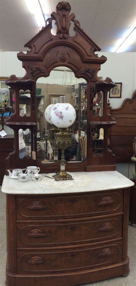 Shop antique dressers with mirrors at chairish, the design lover's marketplace for the best vintage and used furniture, decor and art. Antique Dresser with Marble Top and Ornate Mirror ...
