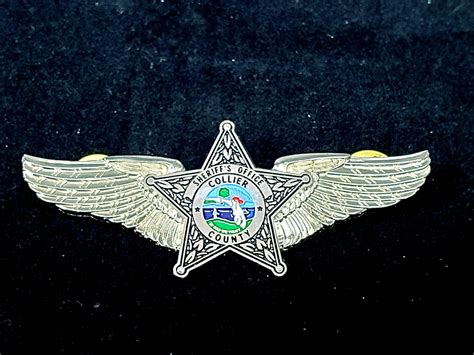Collier County Florida Sheriff’s Office Pilot Wings - COLLECTORS-BADGES.COM