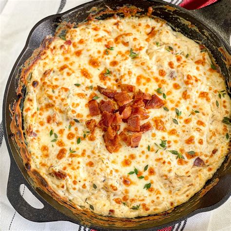 Caramelized Onion And Bacon Skillet Dip Charlotte Shares