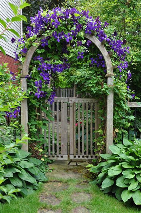 This looks really beautiful and you can paint it with any desired color and also you can switch it into. 17 Creative Garden Gates That Make A Great Entrance