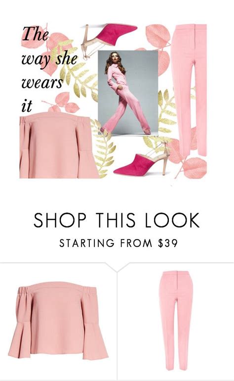 Pink The Way She Wears It By Fashioniconfreak On Polyvore Featuring Moda Topshop Y Alexander