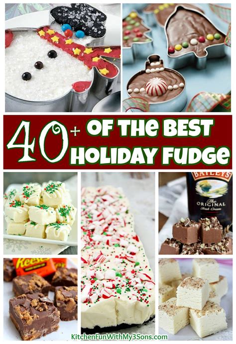 Holiday Fudge Recipes Kitchen Fun With My 3 Sons