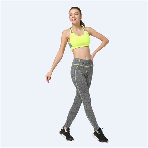 Buy Sex High Waist Stretched Sports Pants Gym Leggings Running Tights Women