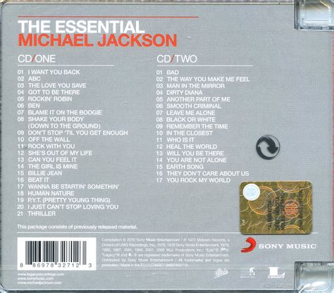 Michael Jackson The Essential2cd Menart