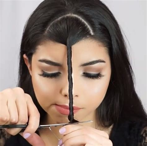 How To Cut Your Own Bangs The No Fail Method