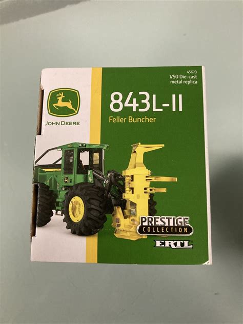 1 50 Ertl John Deere 843L II Feller Buncher EBay