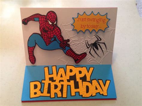 20 best spidey images on Pinterest | Spiderman, Cards and Diy cards