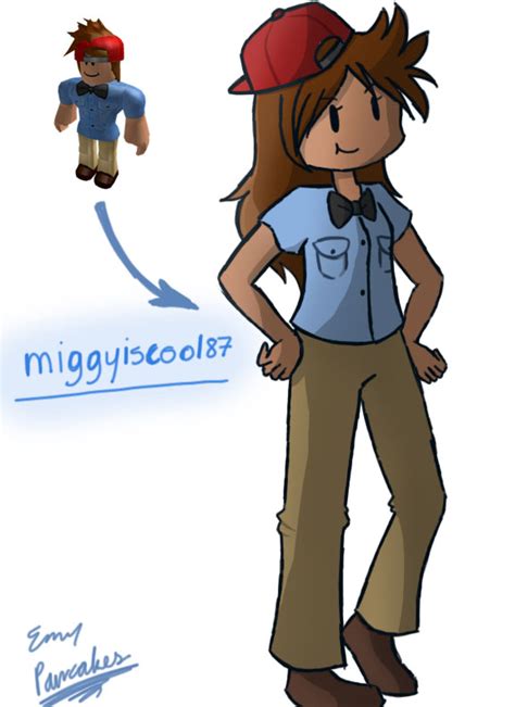 Roblox drawings at paintingvalleycom explore collection. Roblox Avatar: miggyiscool87 by PancakesMadness on DeviantArt
