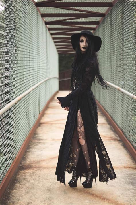 Punk Rave Black Gothic Retro Lace Rope Dress Gothic Fashion Gothic Outfits Fashion