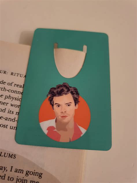 Harry Styles Bookmark Printable Printable Templates