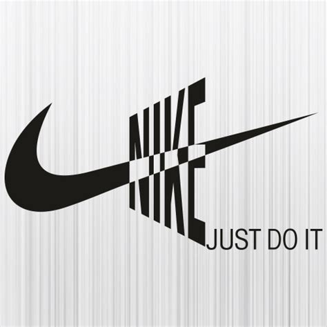 Nike Just Do It Black Svg Nike Logo Png Nike Just Do It Vector File