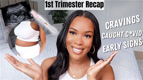 Im Pregnant First Trimester Recap Early Signs Cravings Symptoms First Time Mom Youtube