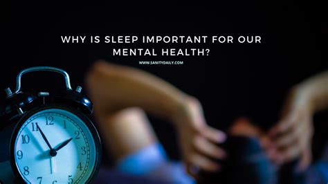 how lack of sleep can affect your mental health