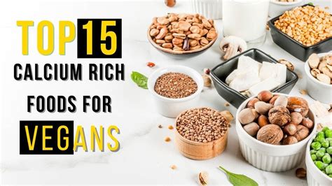 Top 15 Calcium Rich Foods For Vegans Non Dairy Calcium Rich Food High Calcium Foods Shorts