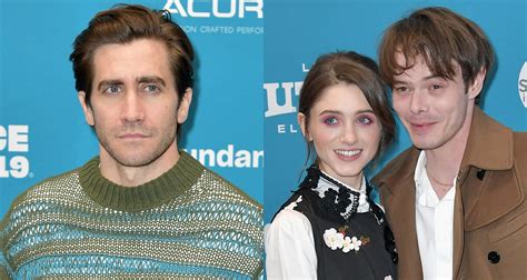 Jake Gyllenhaal Natalia Dyer Premiere Velvet Buzzsaw At Sundance Film Festival
