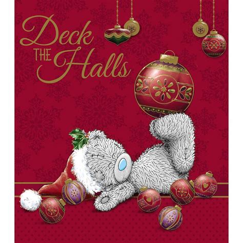 Tatty Teddy Amongst Decorations Me To You Bear Christmas Card X01us024