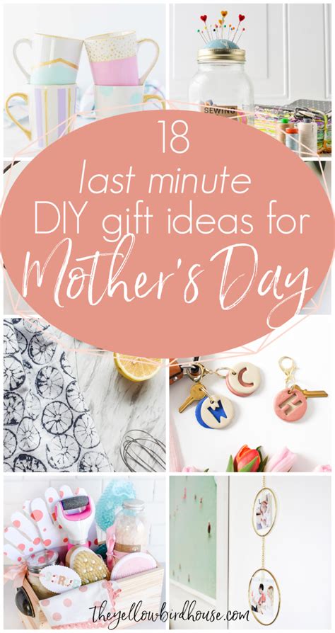 18 Last Minute Diy Mothers Day Ts The Yellow Birdhouse