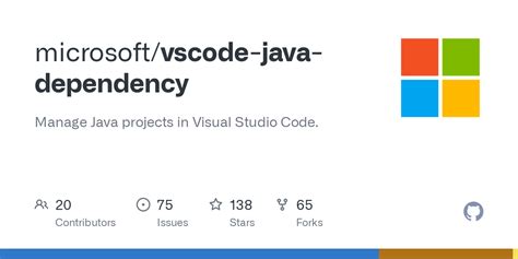 Github Microsoft Vscode Java Dependency Manage Java Projects In