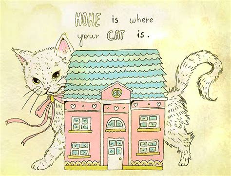 Catsparella Home Is Where Your Cat Is