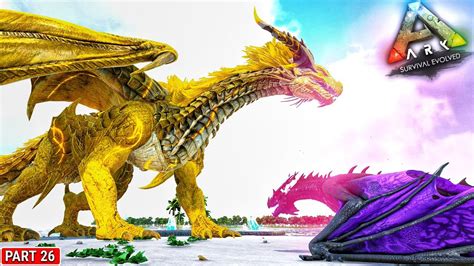 Abyss Wyvern Vs Gold Dragon King Boss Fight 🔥🔥🔥 Ark Dragon Hunter