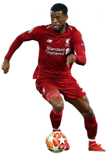 ⚽️ football player, #5 for liverpool fc over 60 caps for the dutch national team #8 my music playlists wijnaldum.com/info. Georginio Wijnaldum football render - 52361 - FootyRenders