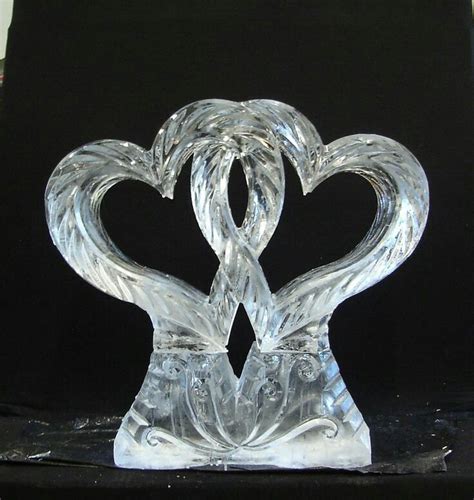 Ice Heart Sculpture Snow Sculptures Sculpture Art Metal Sculptures