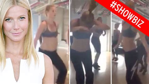Watch Gwyneth Paltrow Hip Hop Dancing And Flexing Her Abs In Cringe