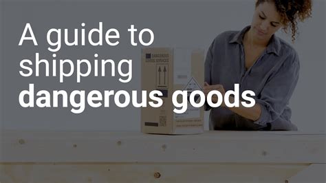 How To Ship Dangerous Goods Youtube