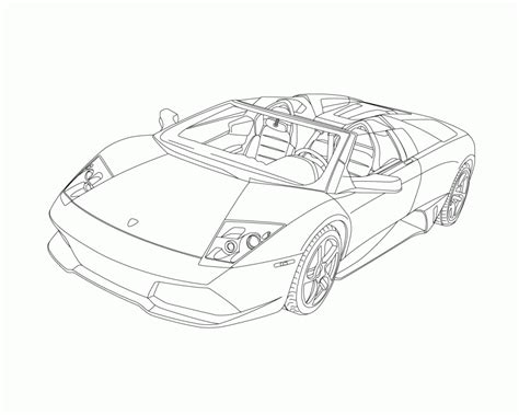 Free Lamborghini Coloring Pages To Print, Download Free Lamborghini