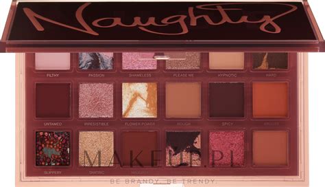 Huda Beauty Naughty Nude Eyeshadow Palette Paleta Cieni Do Powiek Makeup Pl