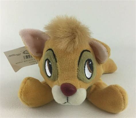 Disney Store Oliver And Company Oliver Cat Bean Bag 7 Plush Stuffed
