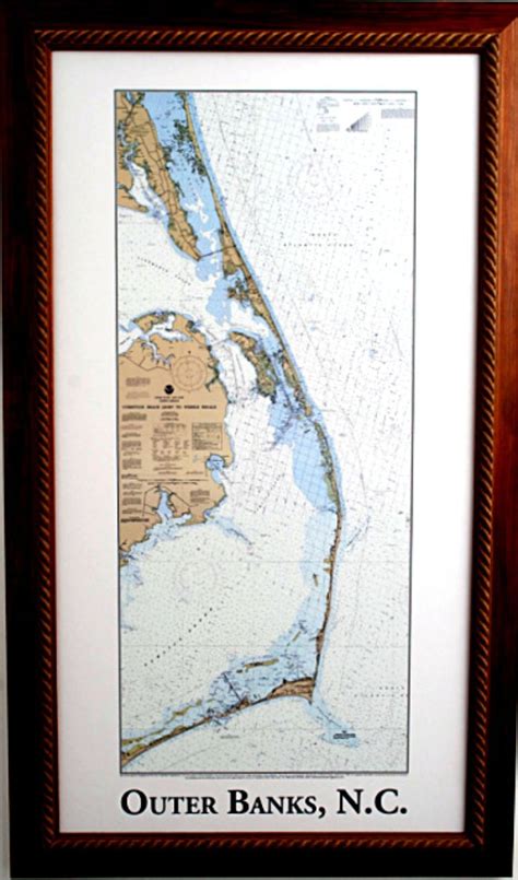 Outer Banks Nc Outer Banks Nc Outer Banks Nautical Chart