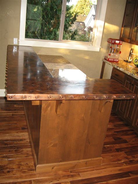 Diy copper countertops under 20$ easy projetct! Countertop for Bar - Home Decorating & Design Forum ...