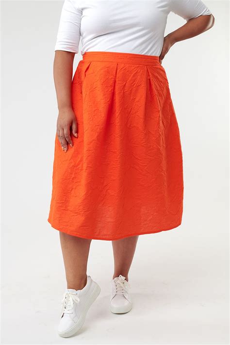 Fun And Flowing Midi Skirt Shopperboard