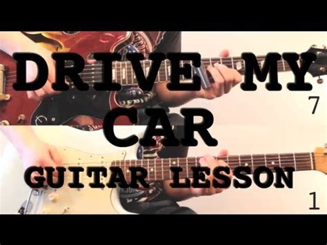 Jul 26, 2017 · marmalade lyrics: Drive My Car - Guitar Lesson - YouTube