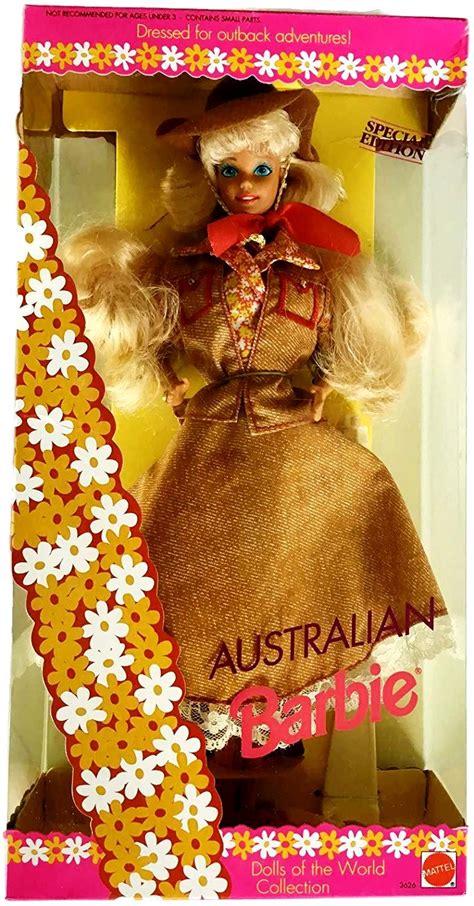 australian barbie doll special edition australia dolls of the world rare vintage 1992