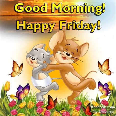 Dancing Jerry Good Morning Happy Friday Quote Pictures Photos And