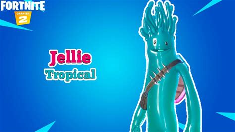 New Jellie Skin Tropical Style Gameplay Fortnite Fish Food Set