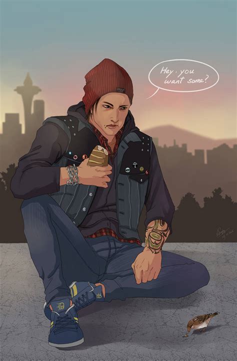 Infamous Second Son Delsin By Winglyc On Deviantart