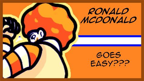Easy Mode Ronald Mcdonald Friday Night Funkin Mod Update Youtube