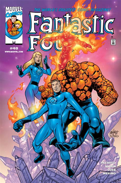 Read Online Fantastic Four 1998 Comic Issue 40