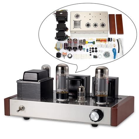 Hifi 6l6 Vacuum Tube Amplifier Class A Single Ended Stereo Audio Amp
