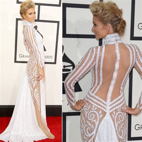 Paris Hilton S Dress At Grammys 2014 POPSUGAR Fashion