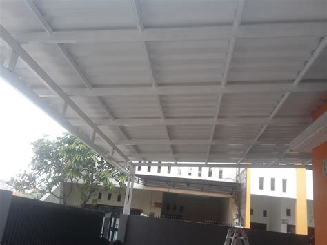 Atap kanopi adalah media tambahan di luar gedung. KANOPI BAJA RINGAN | Spesialis Kanopi Baja Ringan Jakarta ...
