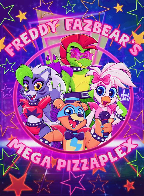 Artstation Welcome To Freddy Fazbears Mega Pizzaplex