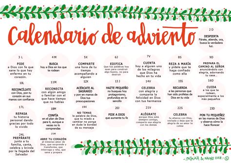 Calendario De Adviento 2018 Lanza De Dios Blog