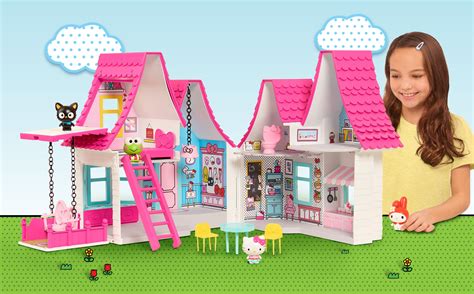 Hello Kitty Doll House Over 15 Inches Tall Pink Hello Kitty Toys