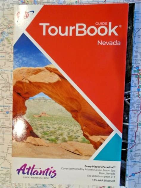 Aaa Nevada Tourbook Travel Tour Guide Map Vacation Book 2020 2021 New