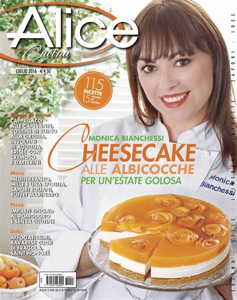 Alice Cucina 2016 07 Luglio Gastronomia Golosa